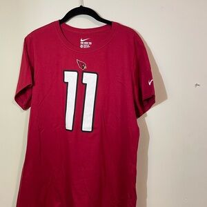 Nike Men's XXL Red Fitzgerald Arizona Cardinals‎ Player Pride T-Shirt number 11